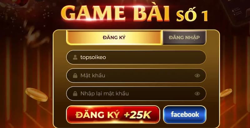 điền biểu mẫu cổng game gửi