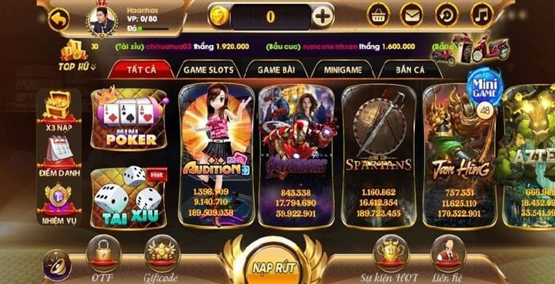 lưu ý người chơi cần phải nằm lòng