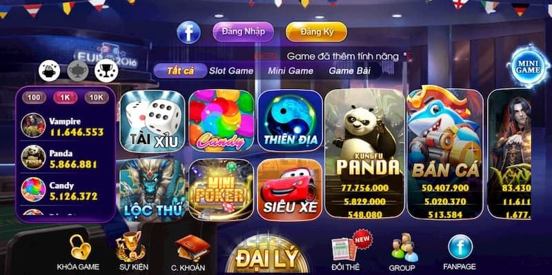 Đăng ký cổng game tham gia đầy thú vị