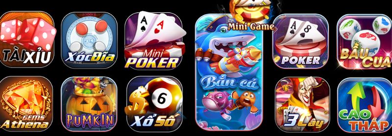 Mini game có nhiều tính năng thú vị